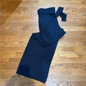 Lightweight Navy Blue Women‘s Pants